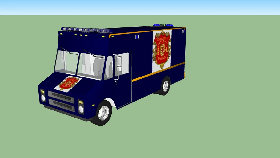 Continental Island Police Swat Van | 3D Warehouse