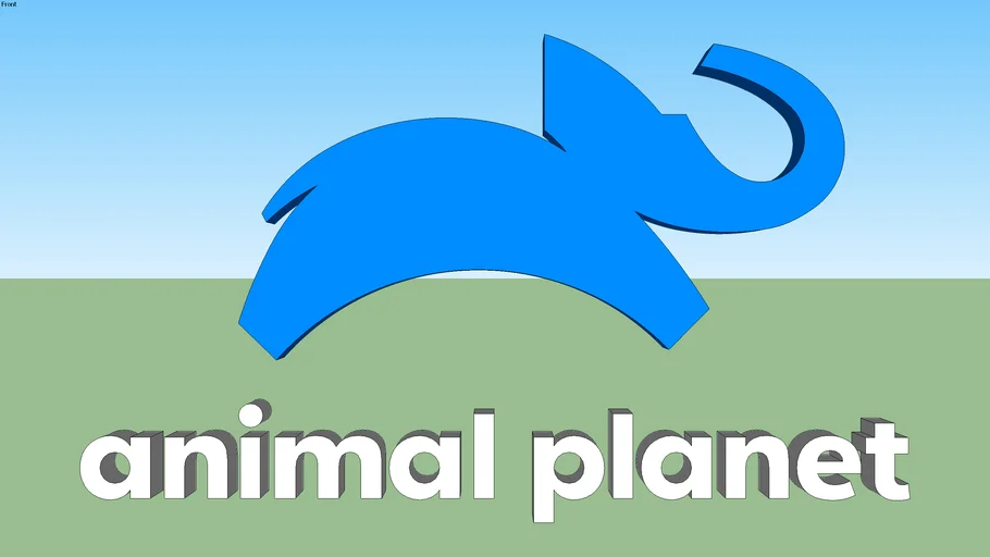 Animal Planet logo 2018 | 3D Warehouse