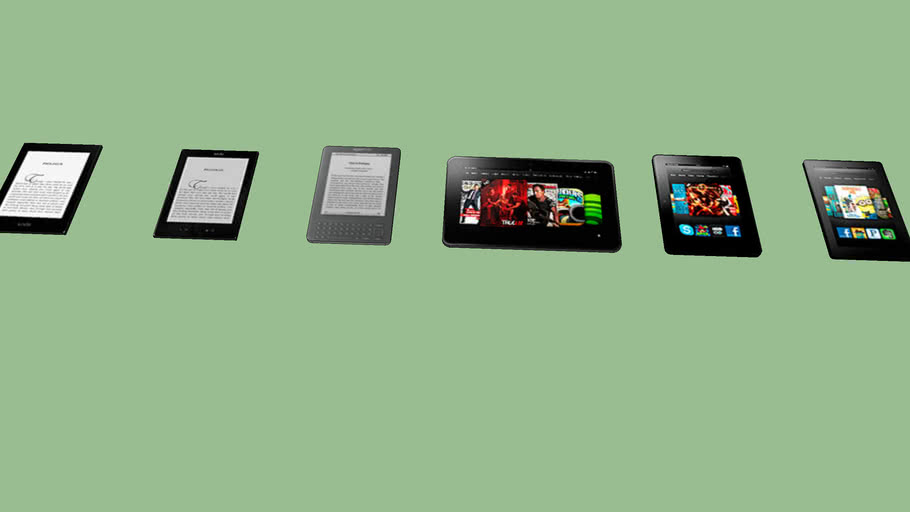 amazon kindle | 3D Warehouse