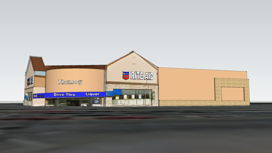 Atascadero Rite Aid 3D Warehouse