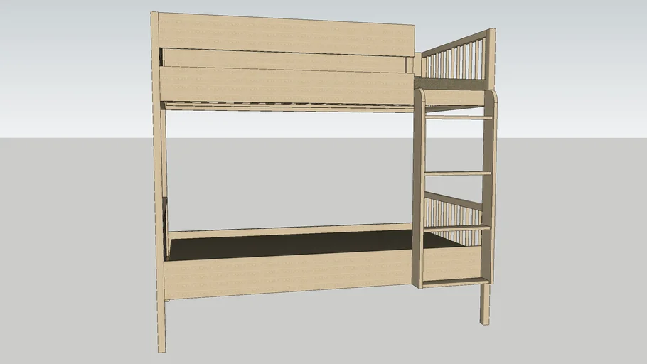 Bunk bed | 3D Warehouse