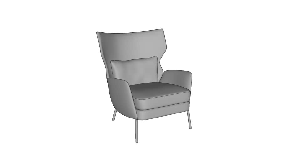 ALEX Armchair 3D Warehouse