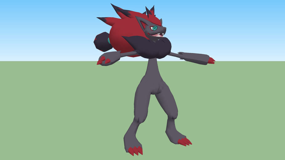 Zoroark (Pokémon X and Y) | 3D Warehouse