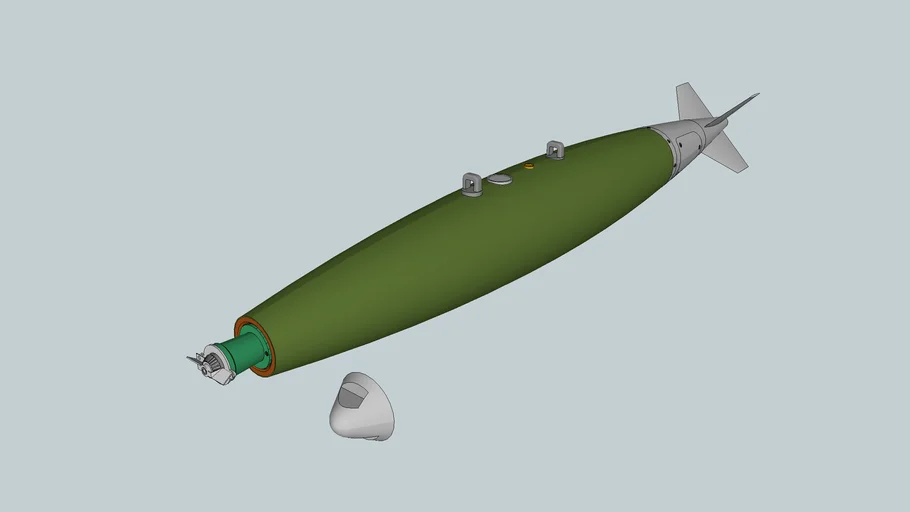 MK-82 500 lb. Bomb | 3D Warehouse