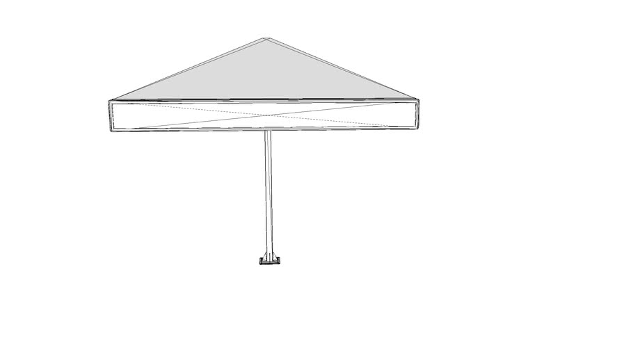 www.indemanddrawingoffice.co.za AlfrescoTension Umbrella Shade 3D