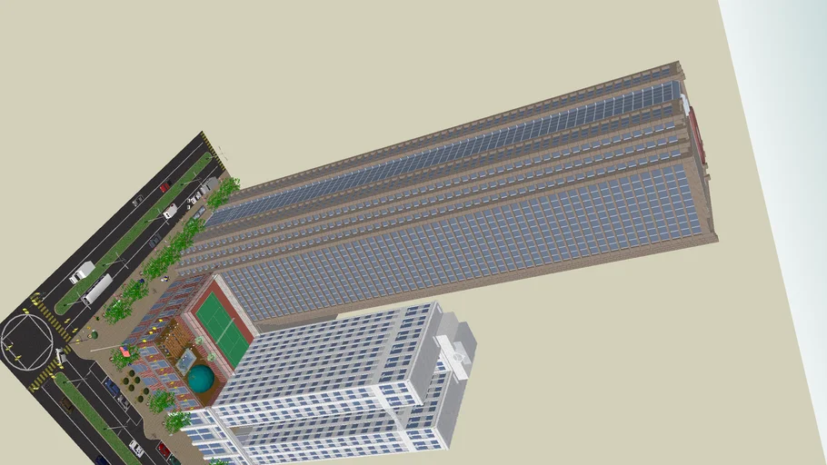 Cityscape Trade Center (1.5million edges!)