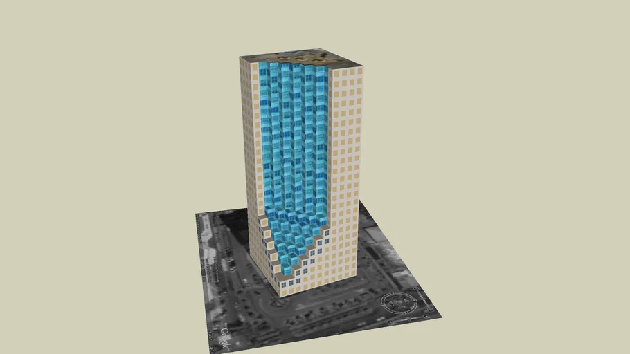 Standard Chartered Building (Jakarta) 3D Warehouse
