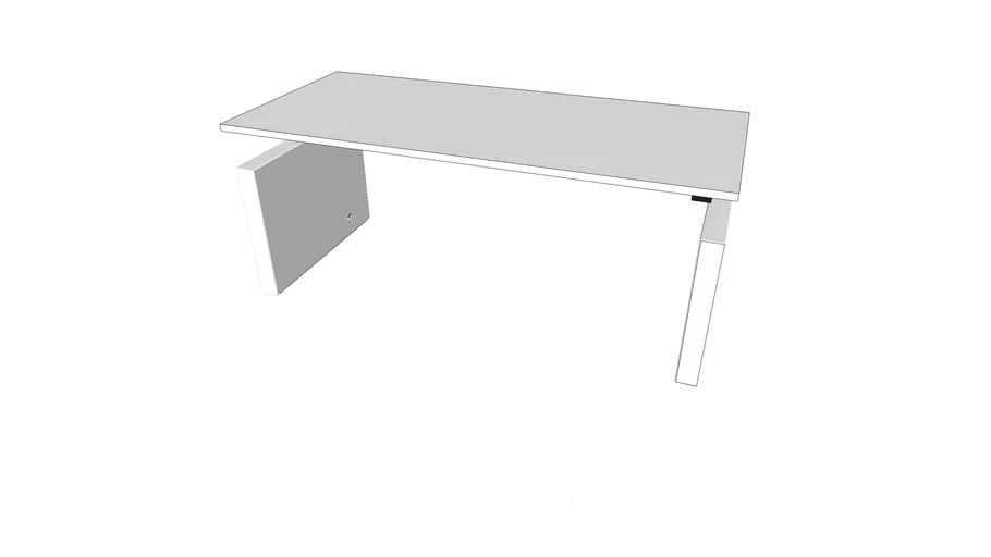 Sysem TS3 : 180 x 80, fully closed side panels | 3D Warehouse