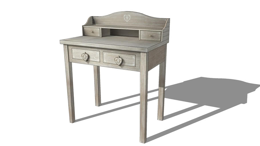 secretaire archiblad, maisons du monde, ref 139019 prix 399,90 | 3D