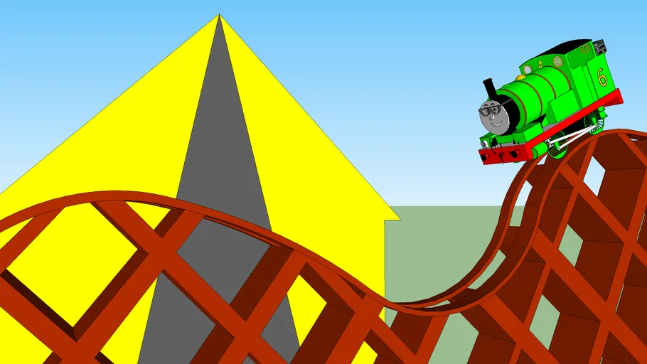 Percy the Roller Coaster | 3D Warehouse