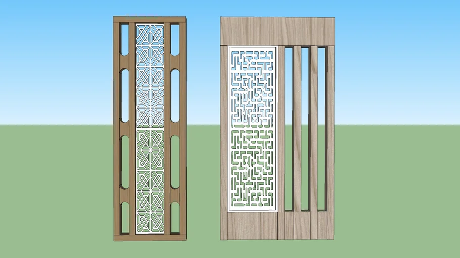 Partition with CNC