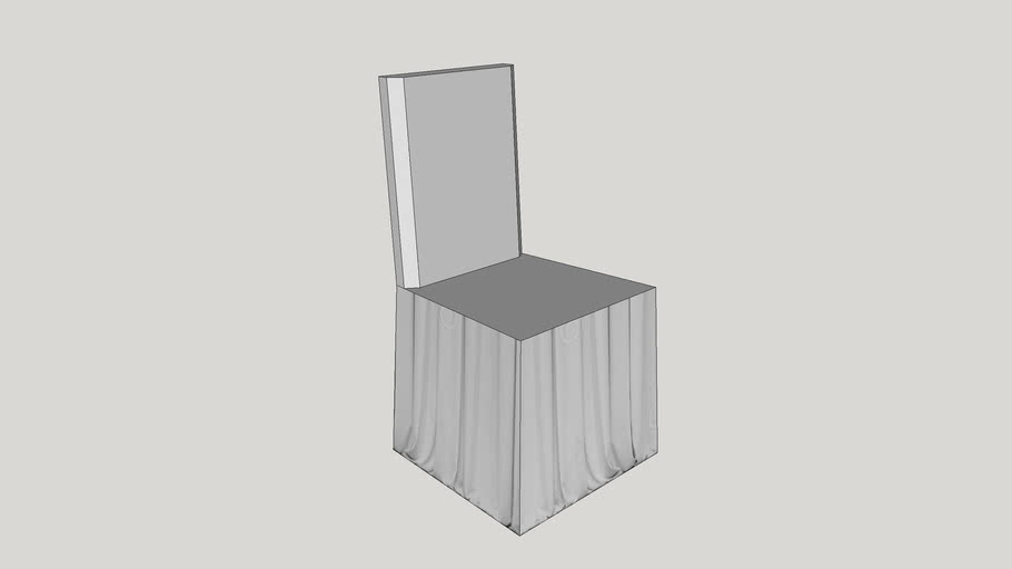 Wedding Chair LowPoly | 3D Warehouse