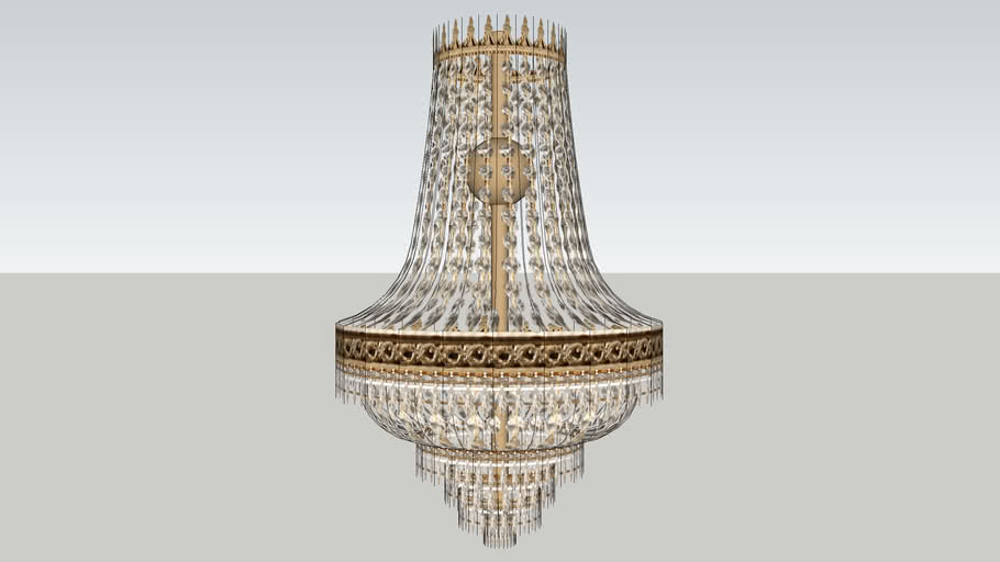 Crystal Chandelier 3D Warehouse