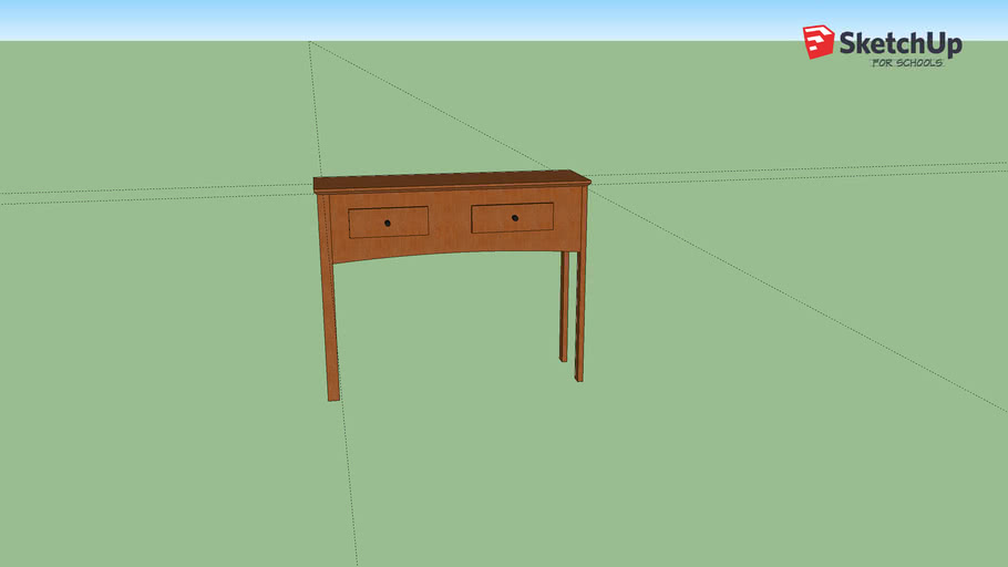 Table tutorial 5 | 3D Warehouse