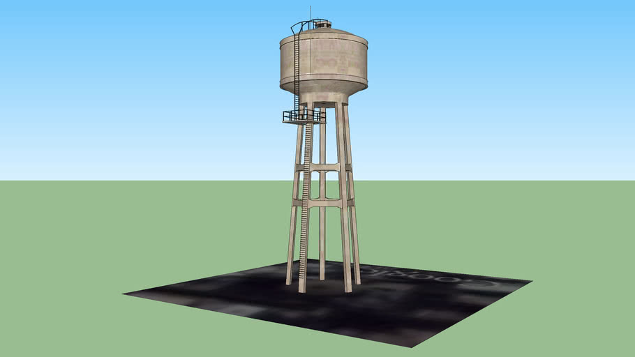 WATER TOWER 3D Warehouse