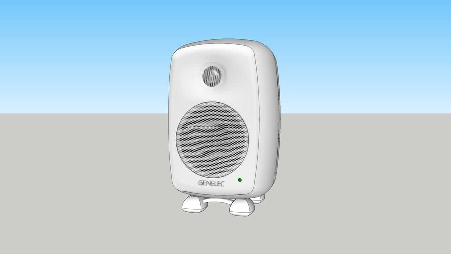 Genelec 8020 White (8020A, 8020B, 8020C, 8020D, white speaker, audio ...