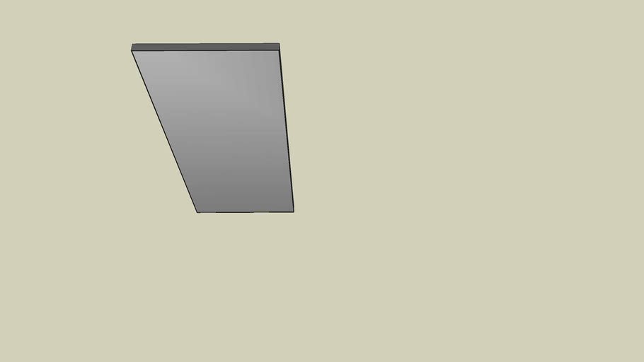 CB2 Infinity Black Vanity Mirror 36x24 3D Warehouse