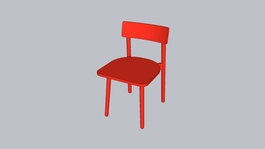 Tab_Dining chair_Parsons Red