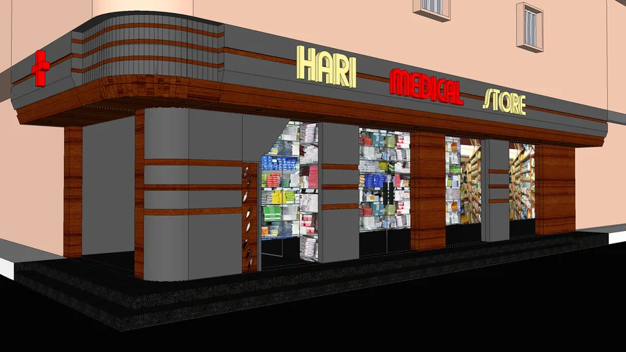 medical-store-3d-warehouse