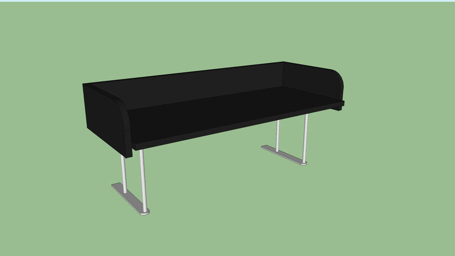 Ikea Galant Desk Top Shelf 3D Warehouse