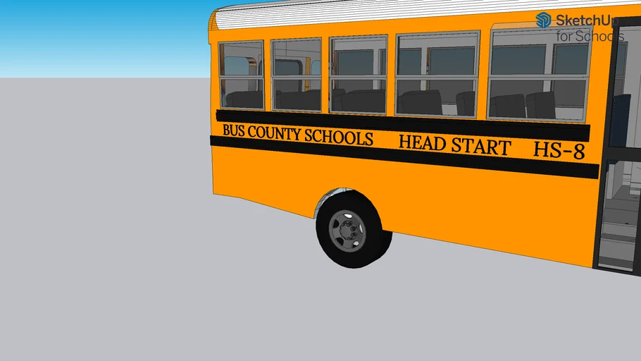 2004 Bluebird Micro Bird DRW Bus HS8 3D Warehouse