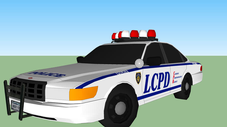 VOITURE DE POLICE STANDART | 3D Warehouse