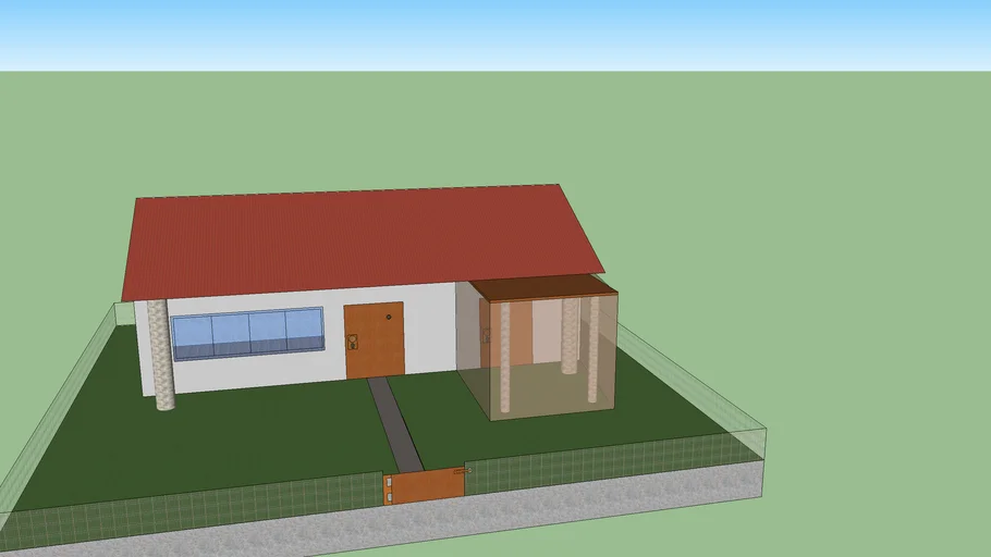 The House (35% done) | 3D Warehouse