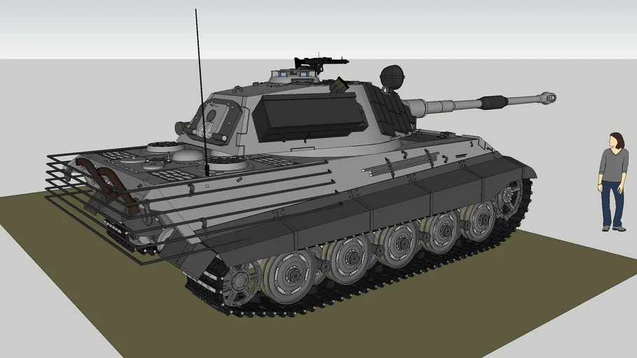 Tiger 2 Porsche Turm