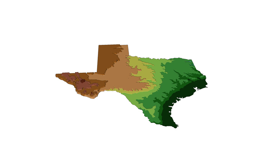 texas elevations