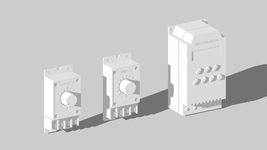 Dimmer 12 V & Electronic Timer