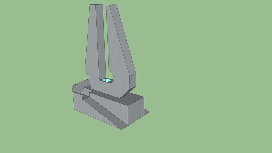 Halo (game) Forerunner structure | 3D Warehouse