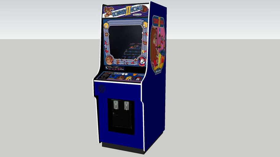 Donkey Kong II arcade game REV.1