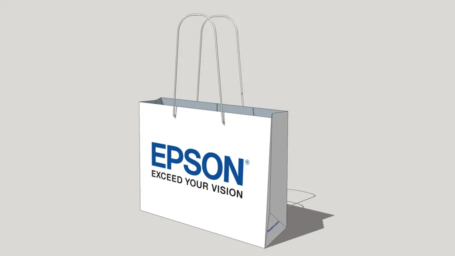 EPSON shopping bag 3D Warehouse