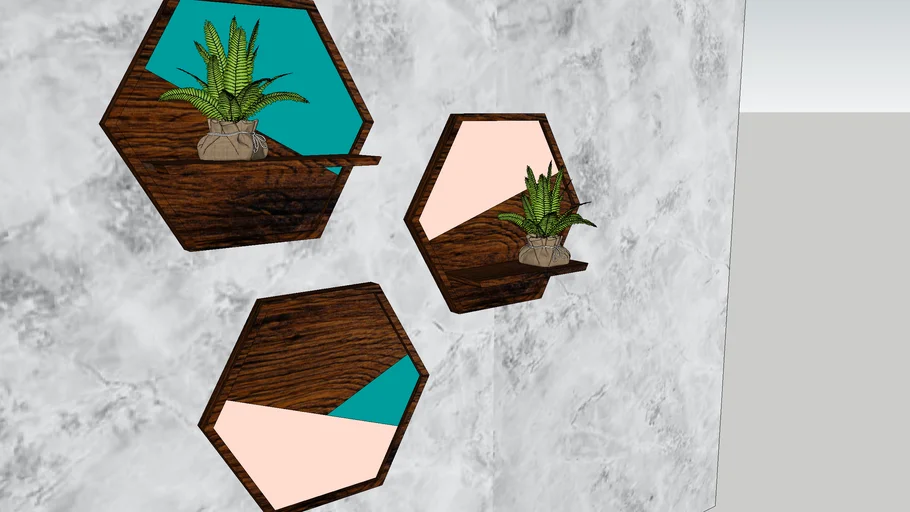 Hexagon Shelf