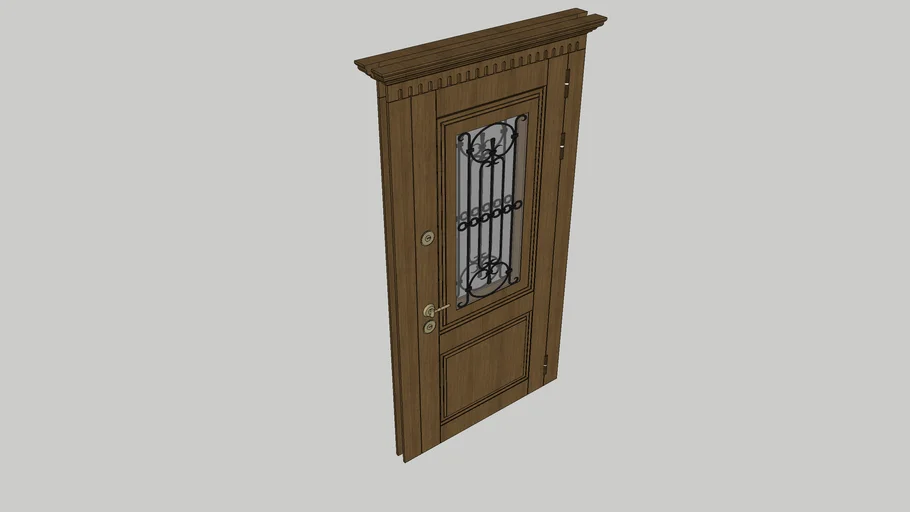 Classical Door 2 | 3D Warehouse