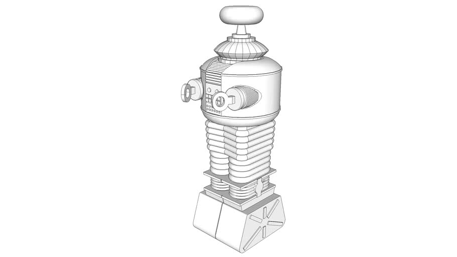 B9 Lost In Space Robot 3d Warehouse