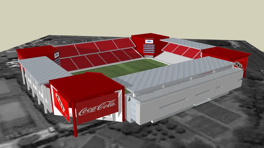 Nuevo estadio Independiente Ultimo - - 3D Warehouse