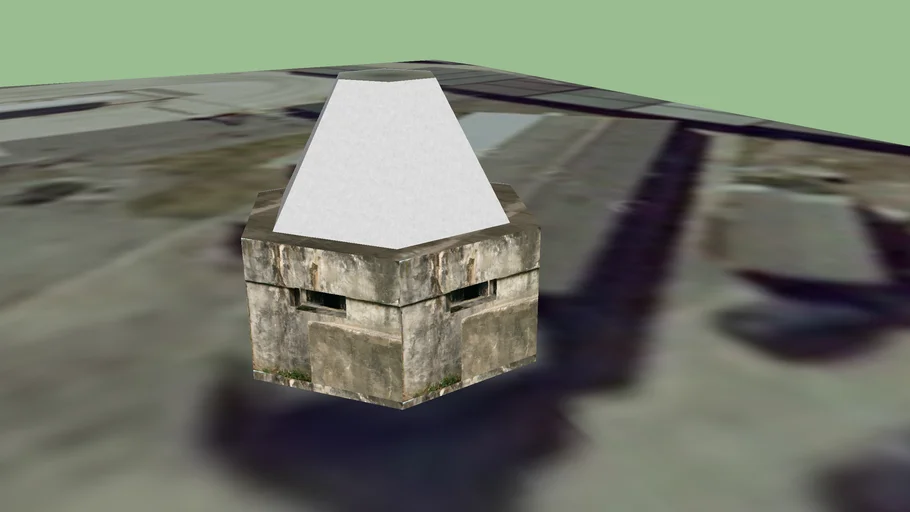 Type 22 Pillbox, Weston Super Mare, Somerset 3D Warehouse