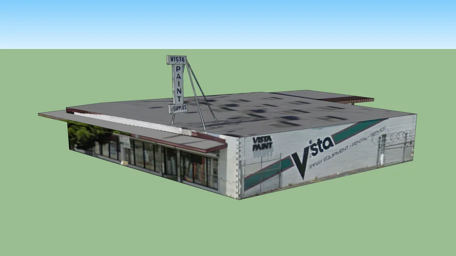 Vista Paint in Los Angeles, CA, USA 3D Warehouse