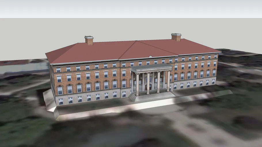 UW-Madison Agricultural Hall | 3D Warehouse