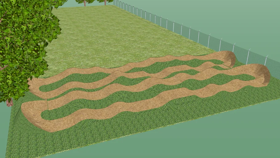 BMX Pumptrack | 3D Warehouse