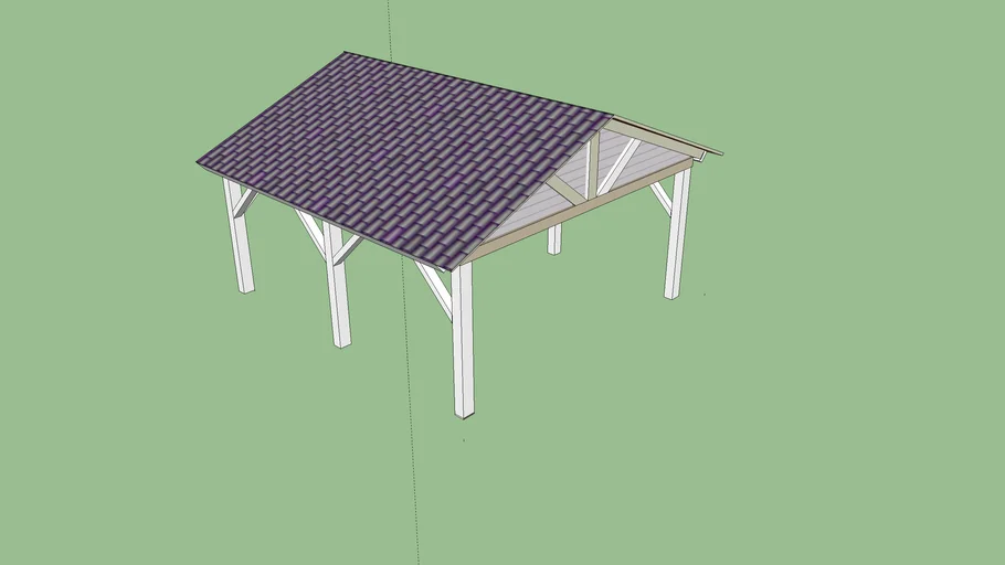Verdé carport | 3D Warehouse