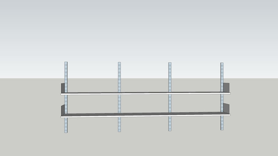 Spur Shelves for LABs, TRESPA Shelves 3D Warehouse