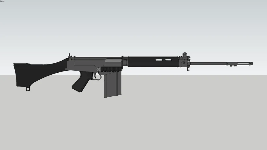 FN FAL L1A1 slr | 3D Warehouse