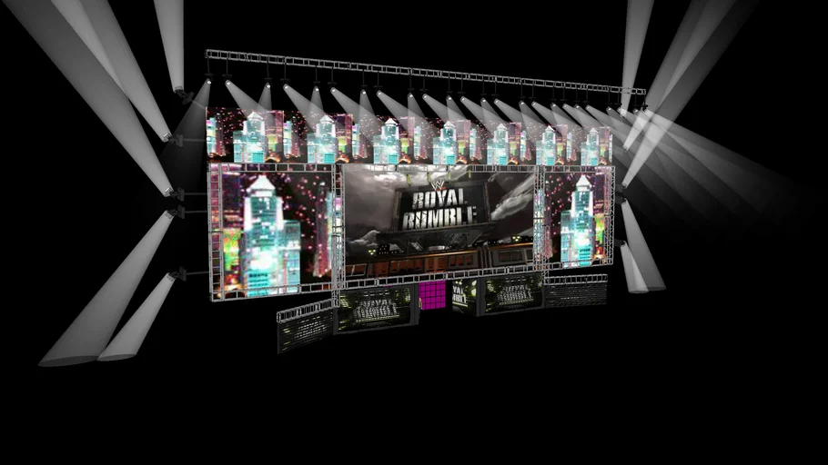 WWE Royal Rumble 2008 | 3D Warehouse