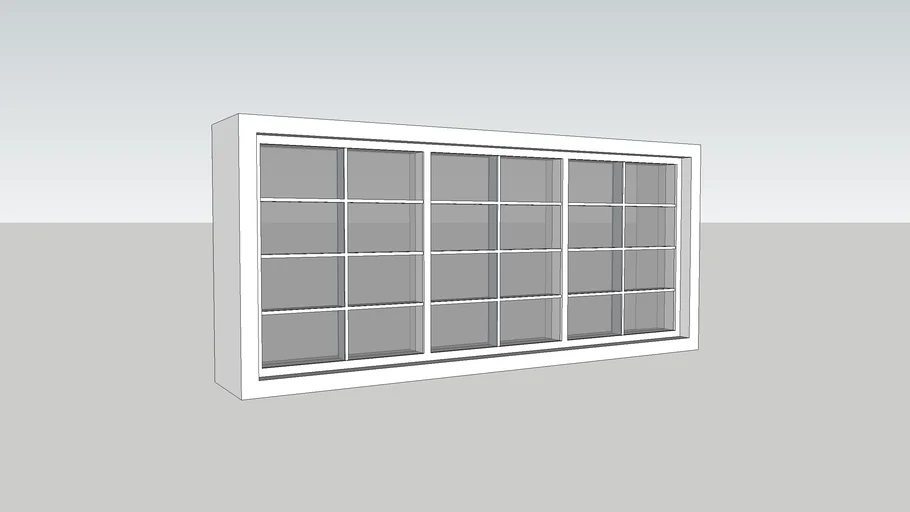3 Panel Window 3D Warehouse