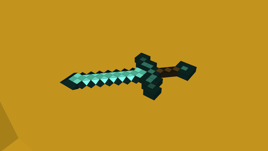 Minecraft Diamond Sword | 3D Warehouse