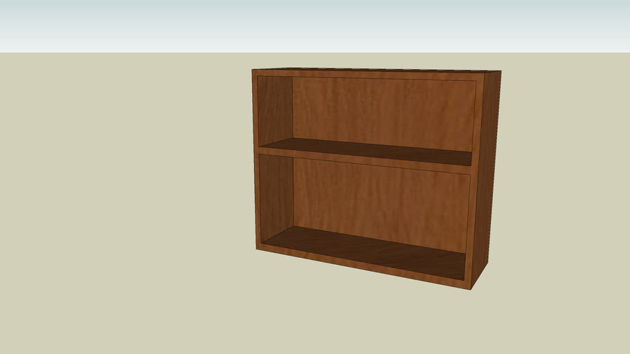 How To Make A Wood Shelf Unit In Sketchup www