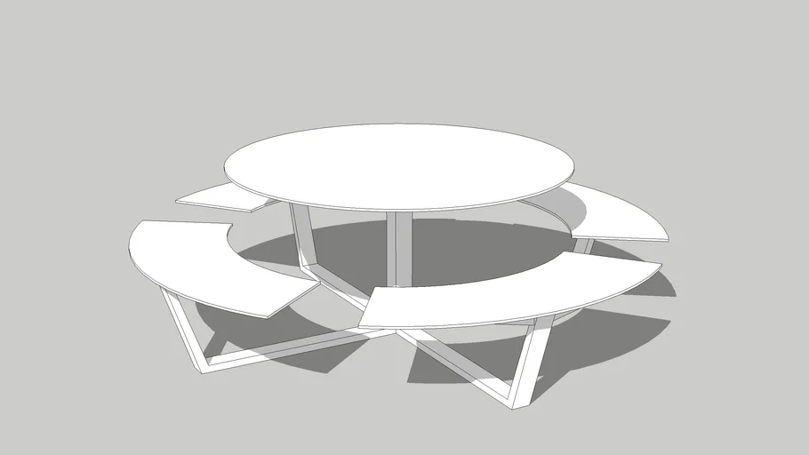 table la grande ronde | 3D Warehouse