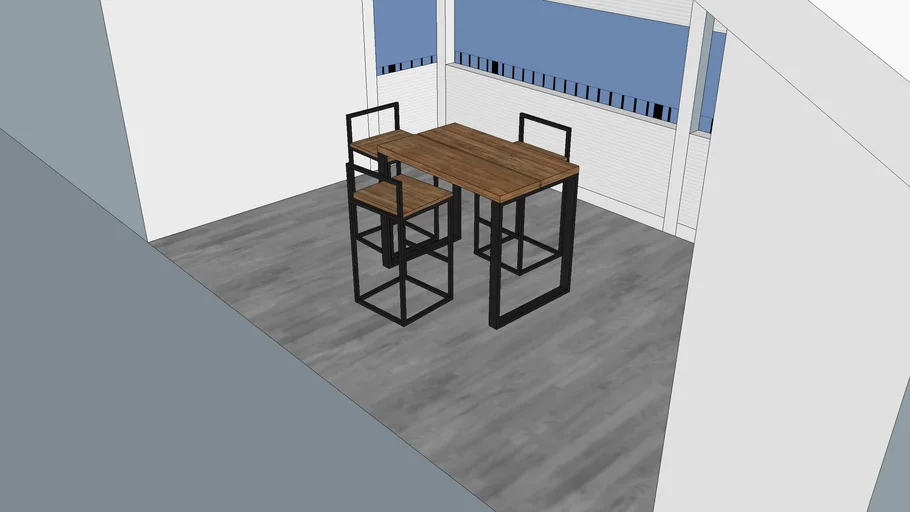 bar table 3D Warehouse